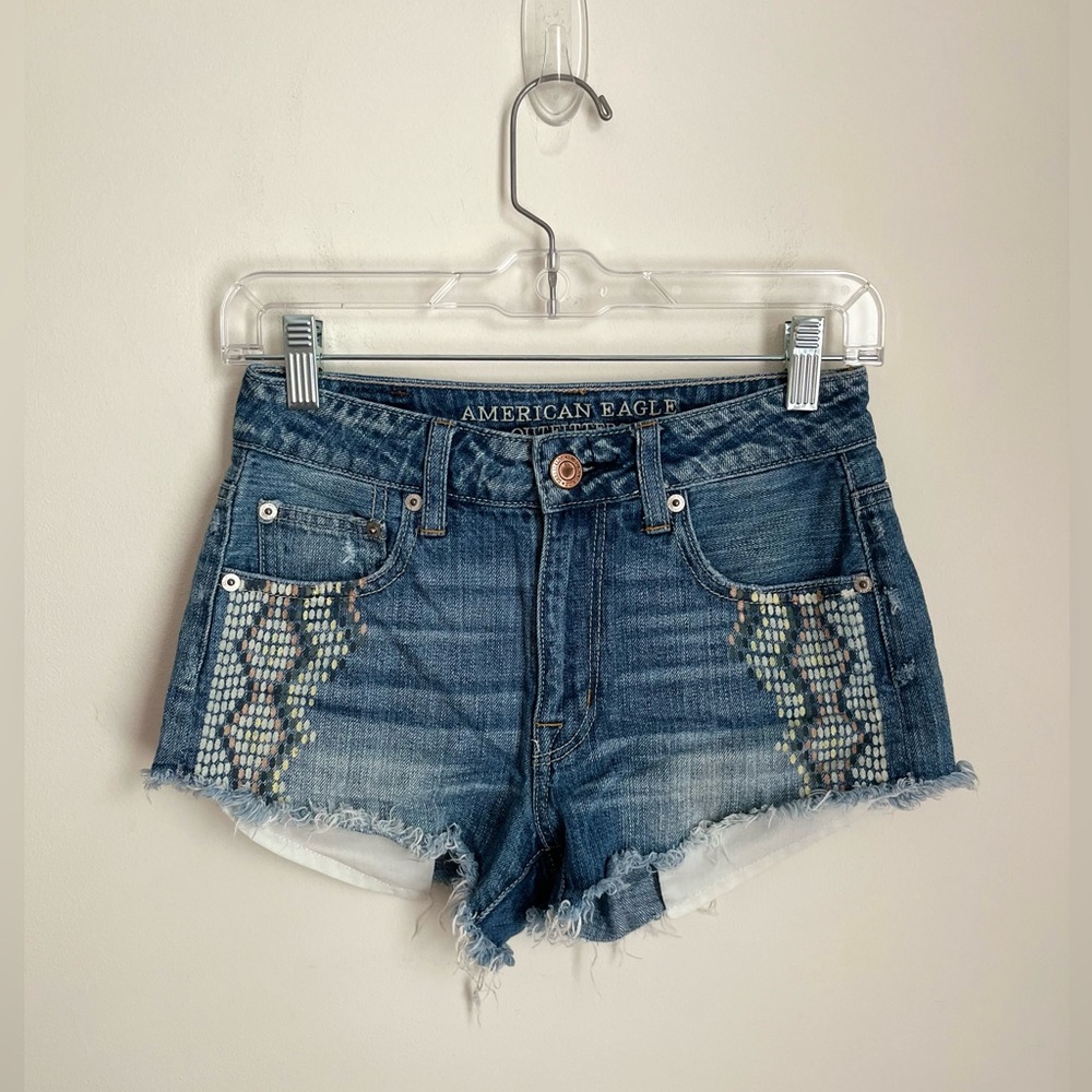 American Eagle Hi-Rise Festival Short (00)